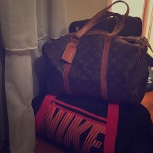 Louis Vuitton “Sac Soufflé” travel tote.